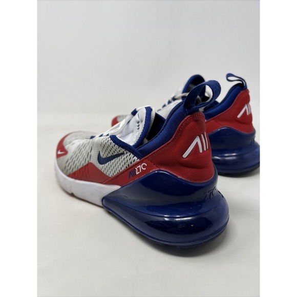 Nike Air Max 270 USA Mens Size 8 Running Shoes Sneakers Red White Blue Olympic main image 12